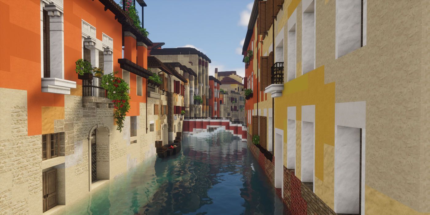 Minecraft Venice Canal Build 2
