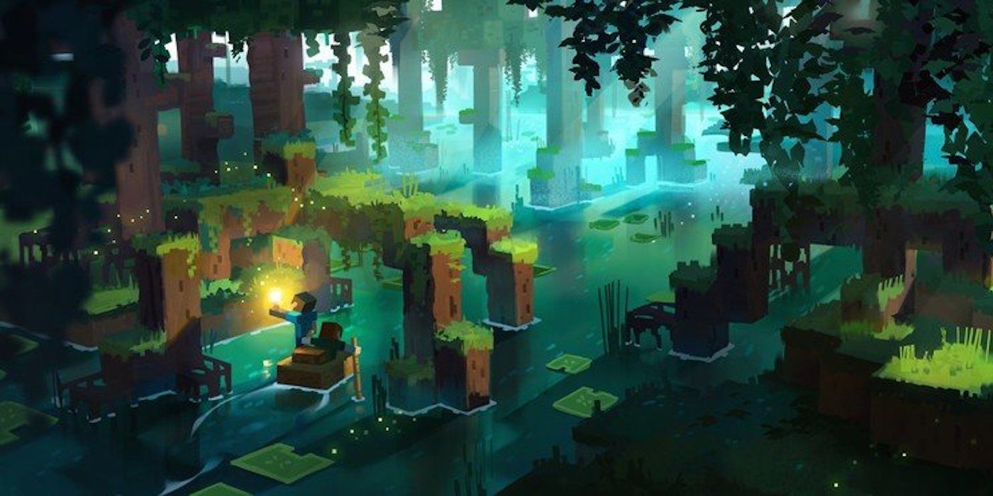 Minecraft's Wild Update will enhance swamps
