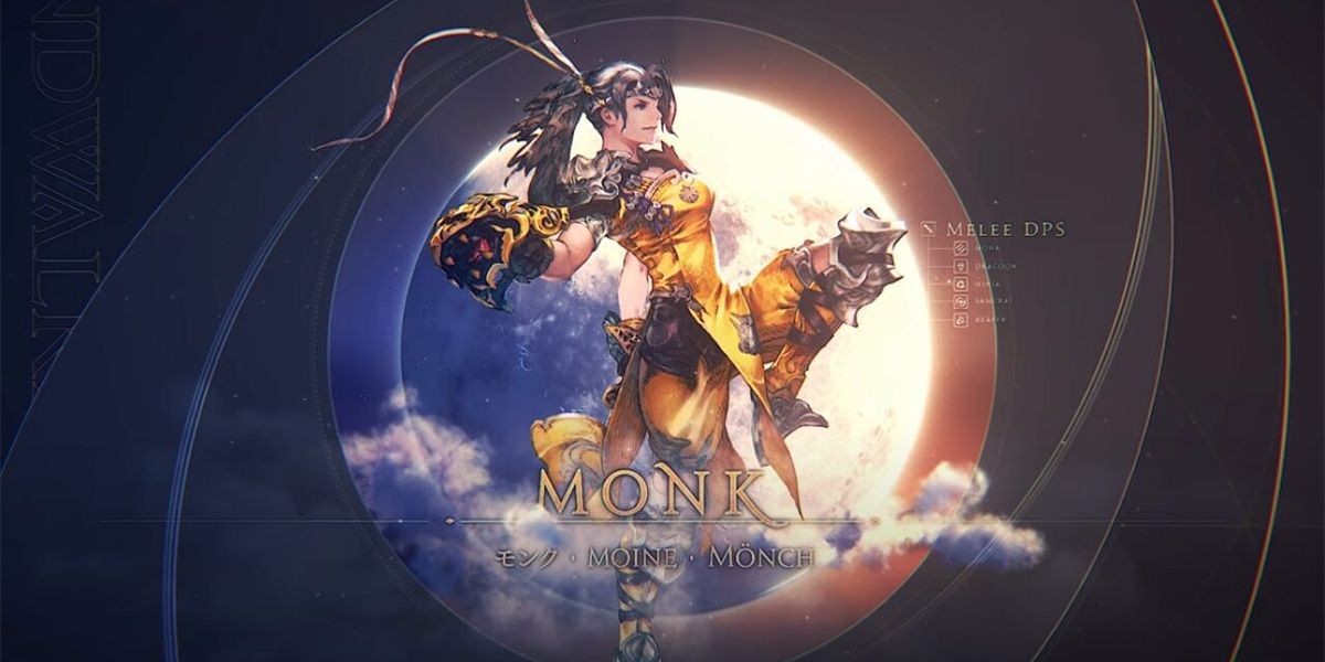 Monk skill preview in Final Fantasy 14