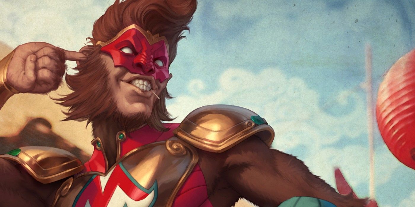 The cover of the new Monkey Prince comic book run from DC featuring the titular character