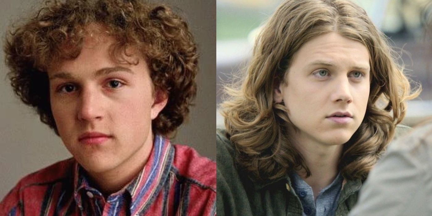 Split image of Devon Gummersall on My So-Called Life and Alex Saxon on Finding Carter