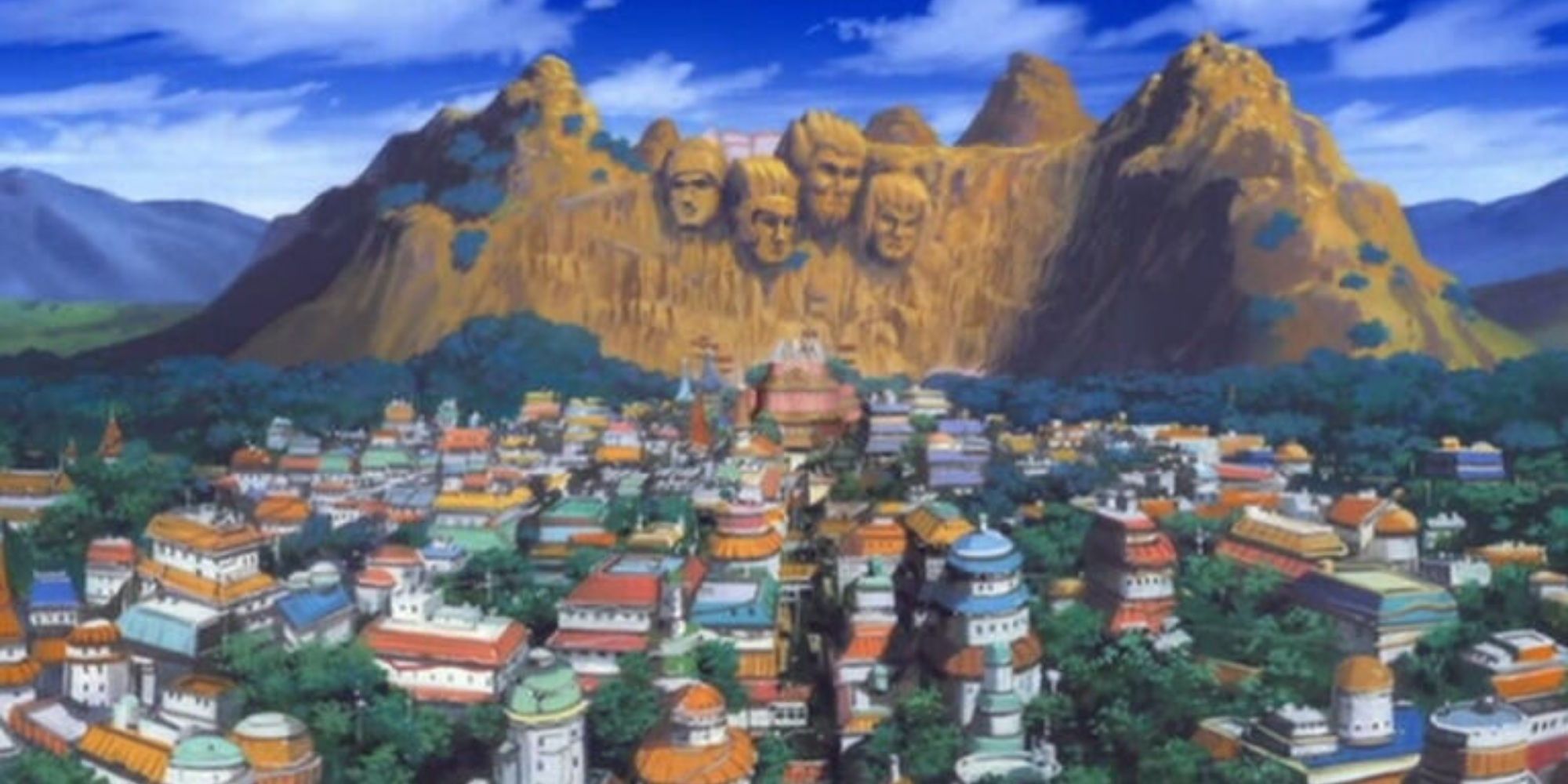 The Leaf Village in Naruto