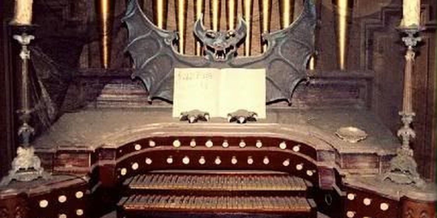 Captain Nemo's pipe organ repurposed for the Haunted Mansion