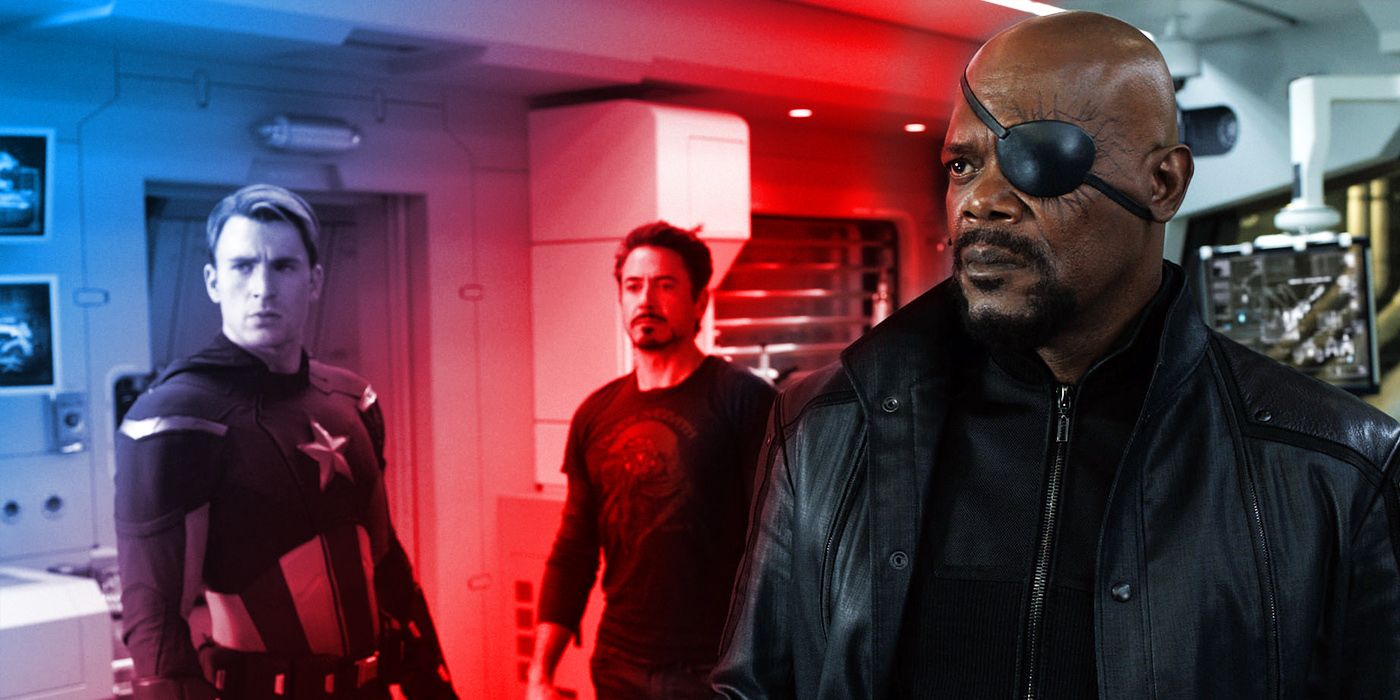 Nick Fury Iron Man Marvel Phase 1