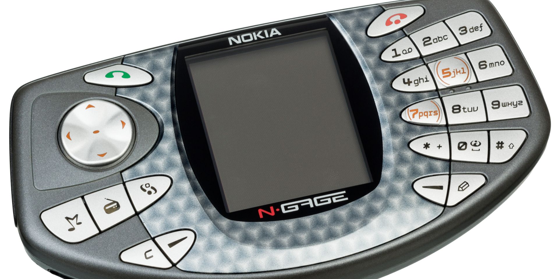 An image of the portable N-Gage system.