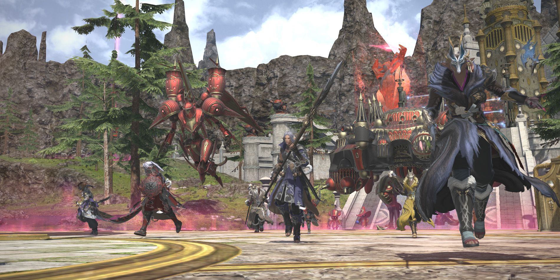 On the Frontlines in Final Fantasy 14