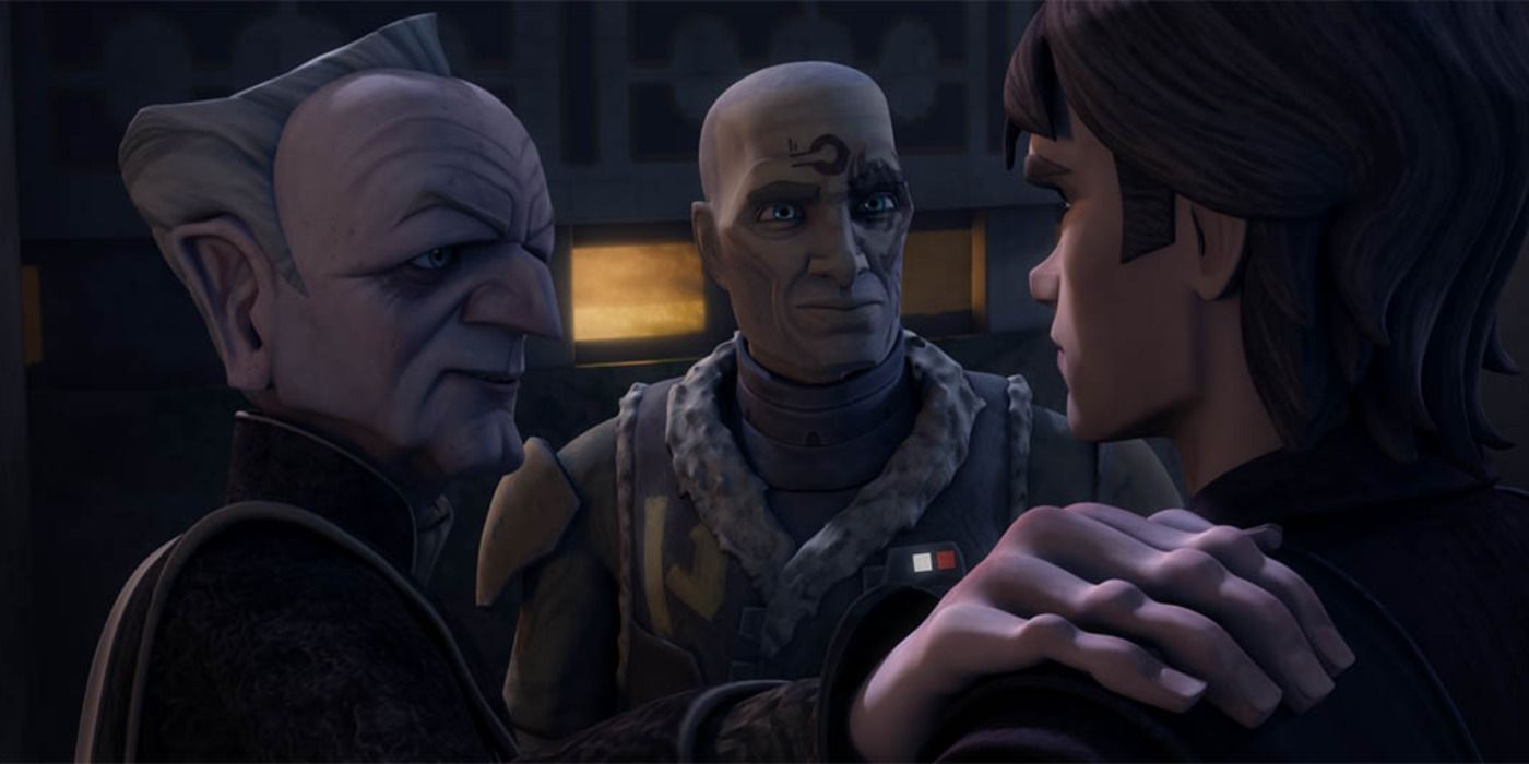 Palpatine thanks Anakin and Obi-Wan for rescuing him from Dookuin The Clone Wars