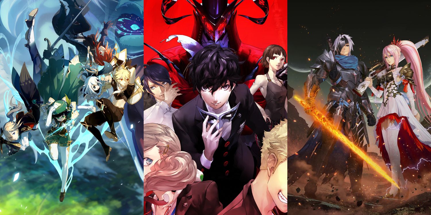 Persona Tales Of Genshin Impact Western Anime Inspired Games