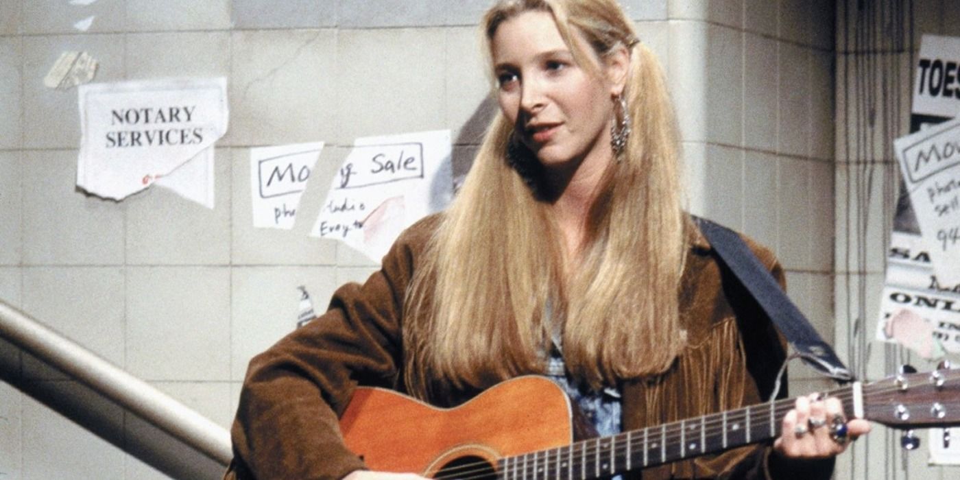 Phoebe Buffay sings Your Love in the pilot episode of Friends in a subway