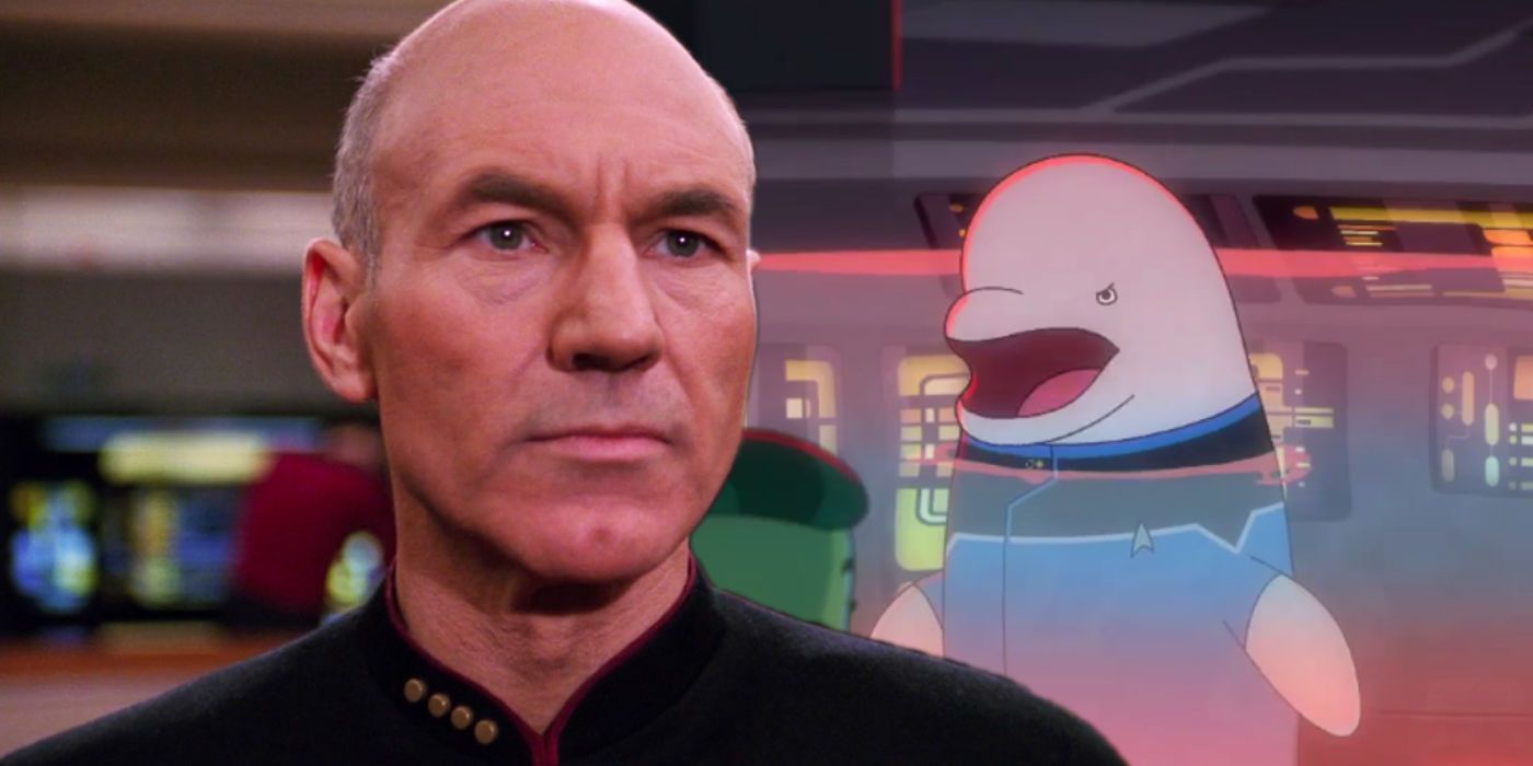 Picard and Lower Decks Cetacean Ops