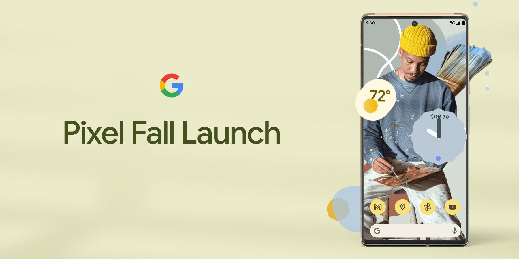 Pixel 6 Fall Launch Event Date October 19