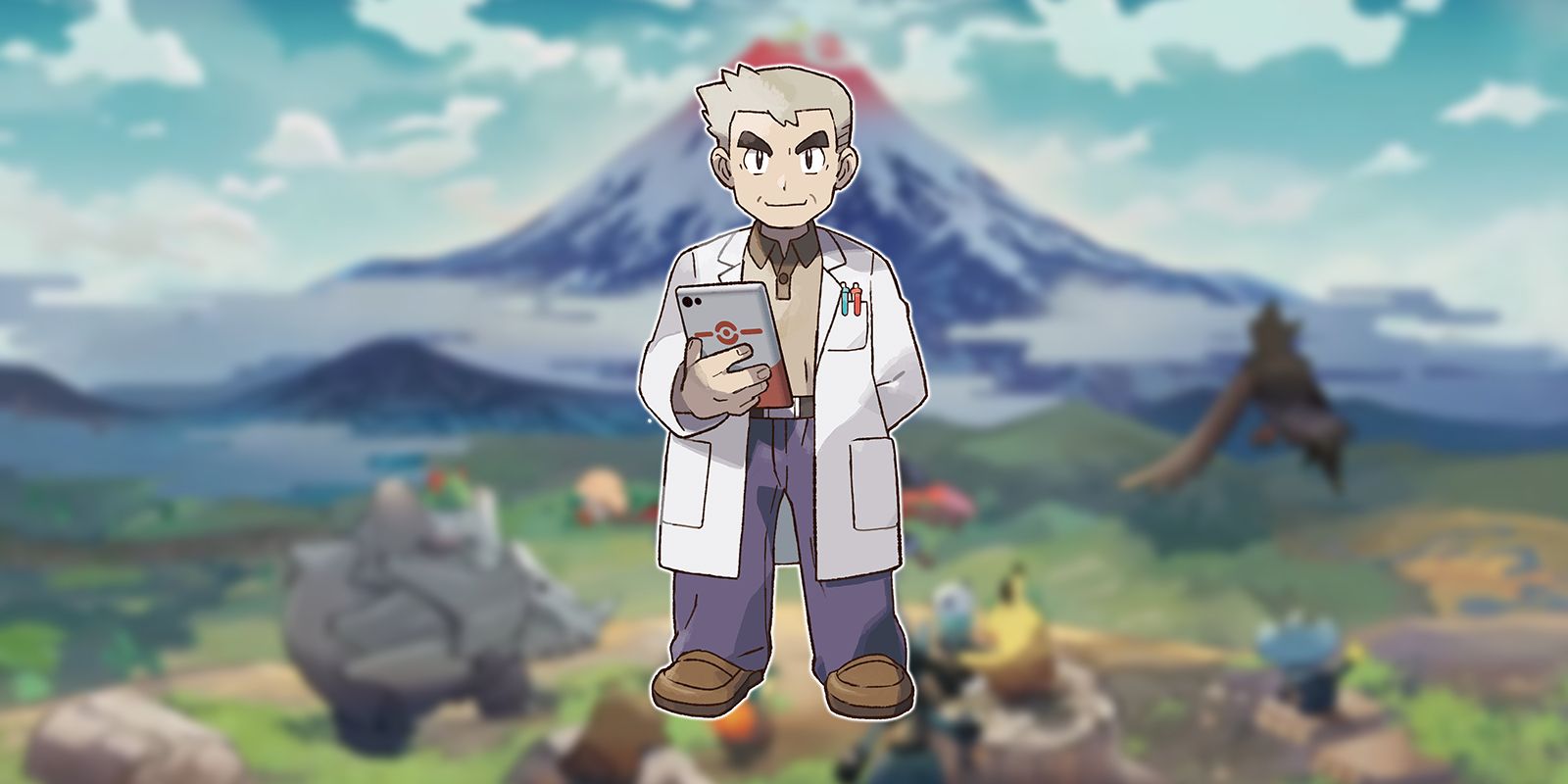 Pokémon Legends' Professor Oak Tease Confuses Arceus' Timeline