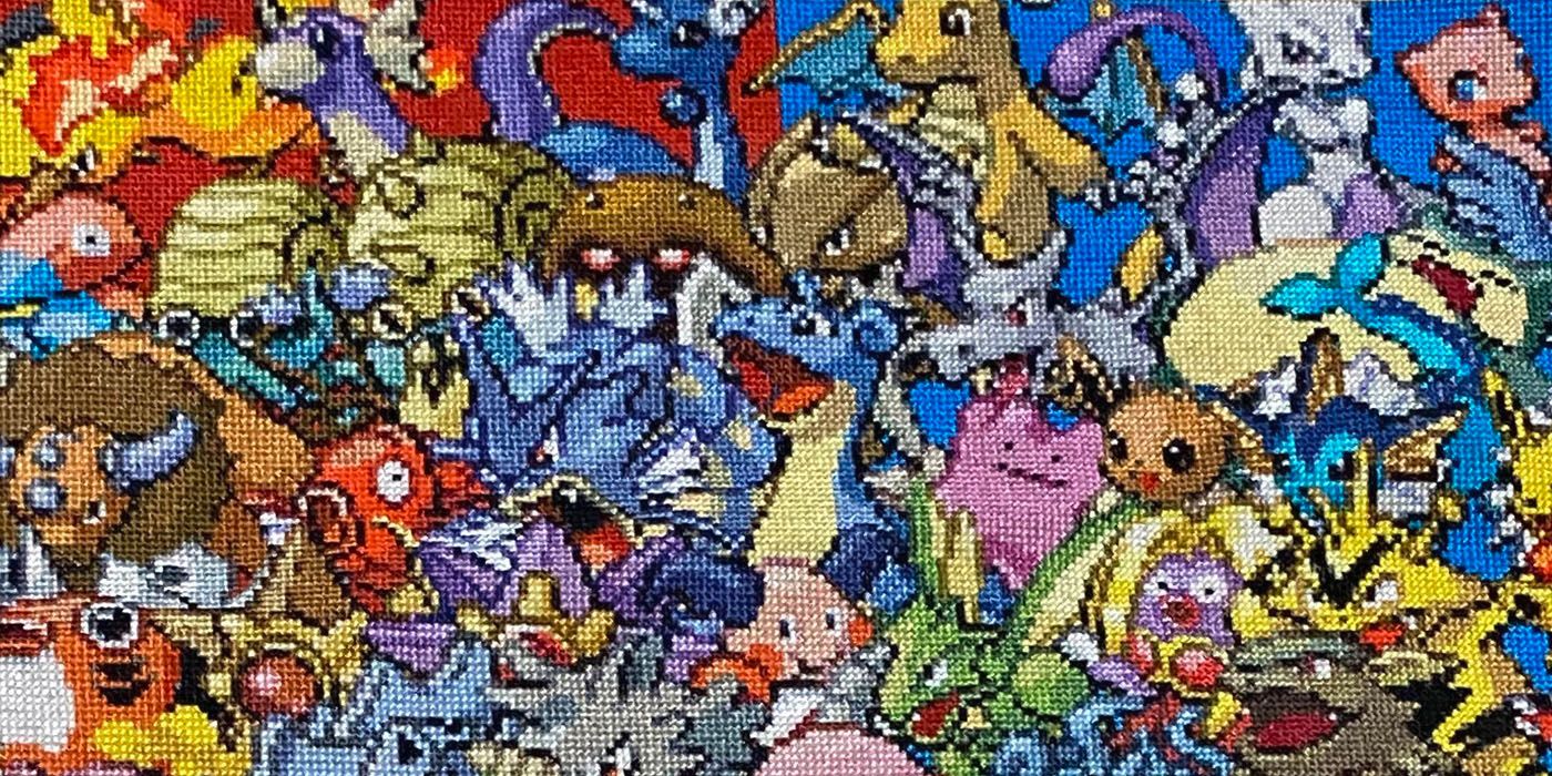 All Pokemon Generations Cross Stitch Patterns