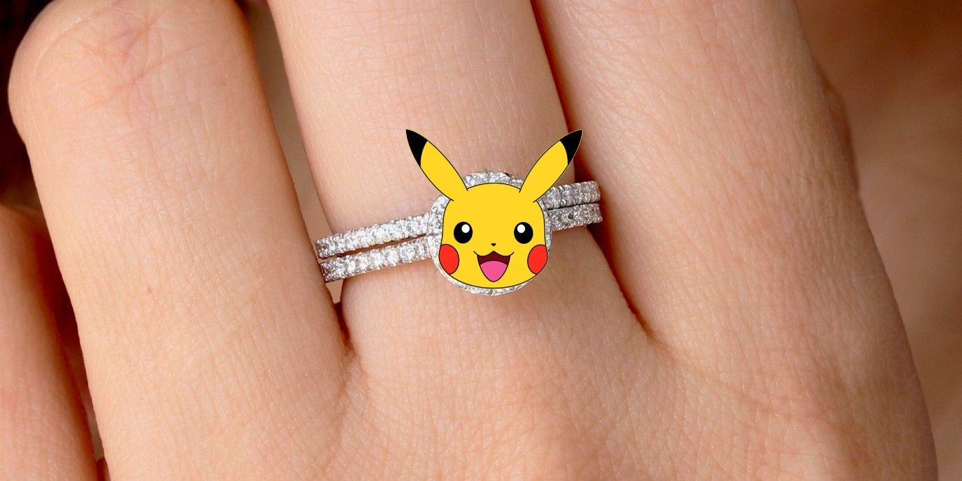 Pikachu on sale engagement ring