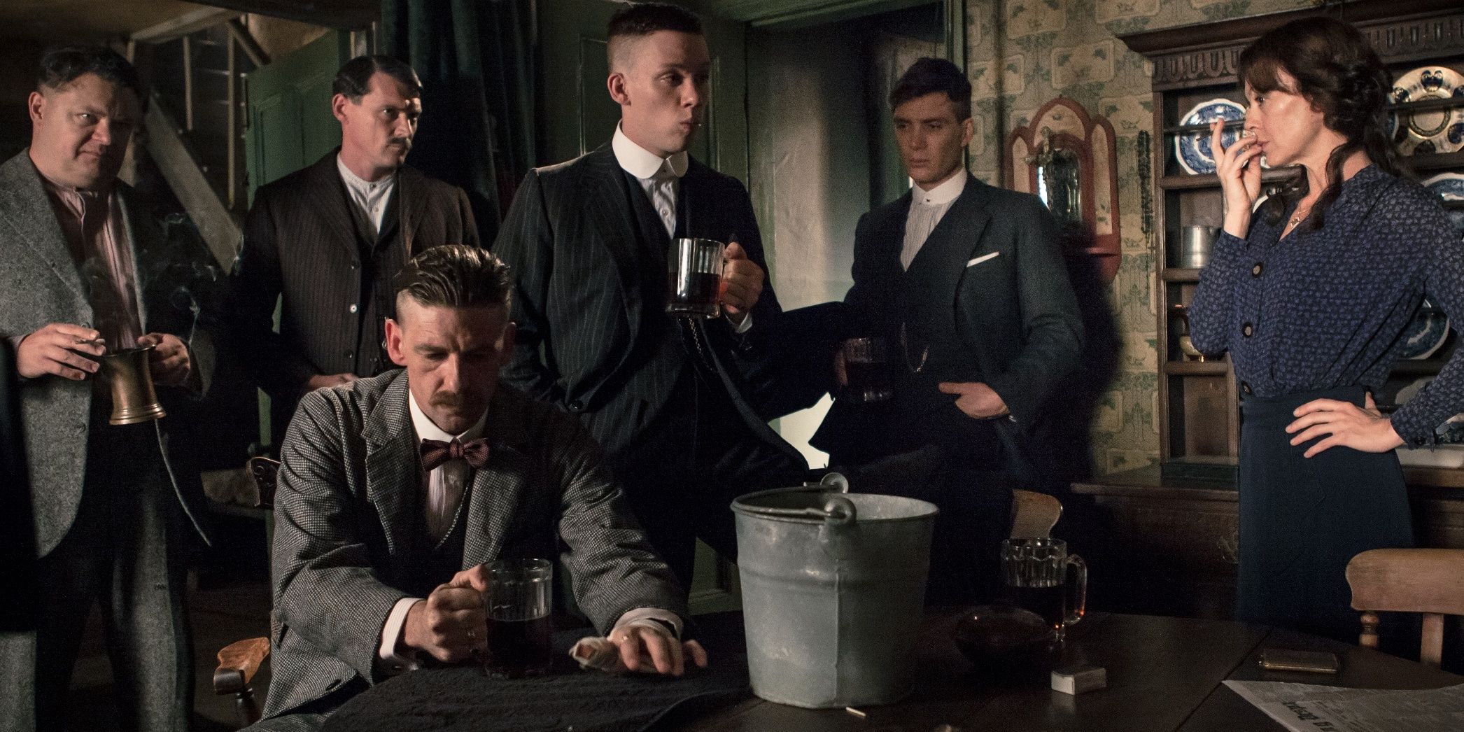 John tells Polly to let Michael join the gang in Peaky Blinders