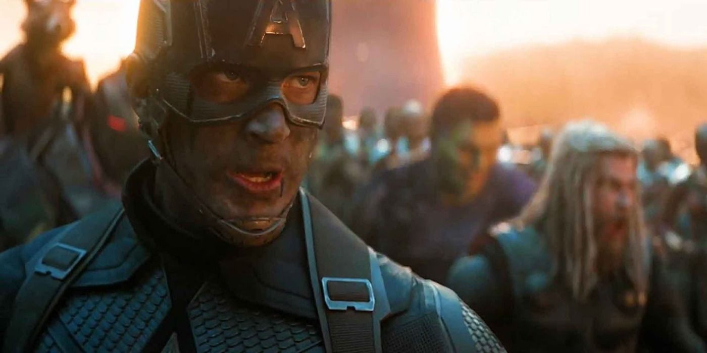 Cap leads the charge against Thanos in Avengers: Endgame