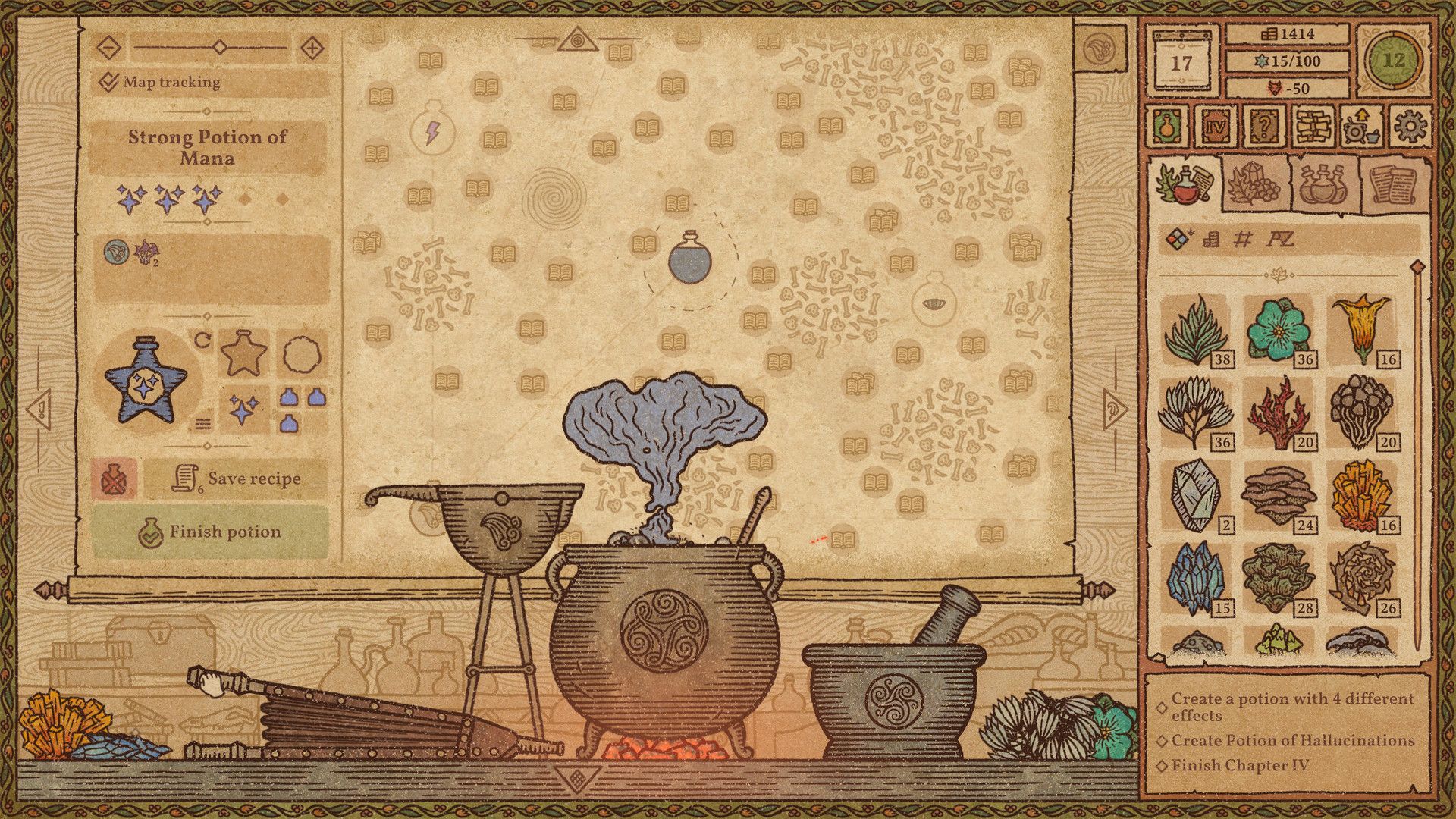 Potion Craft Alchemist Simulator Brewing Stand Map