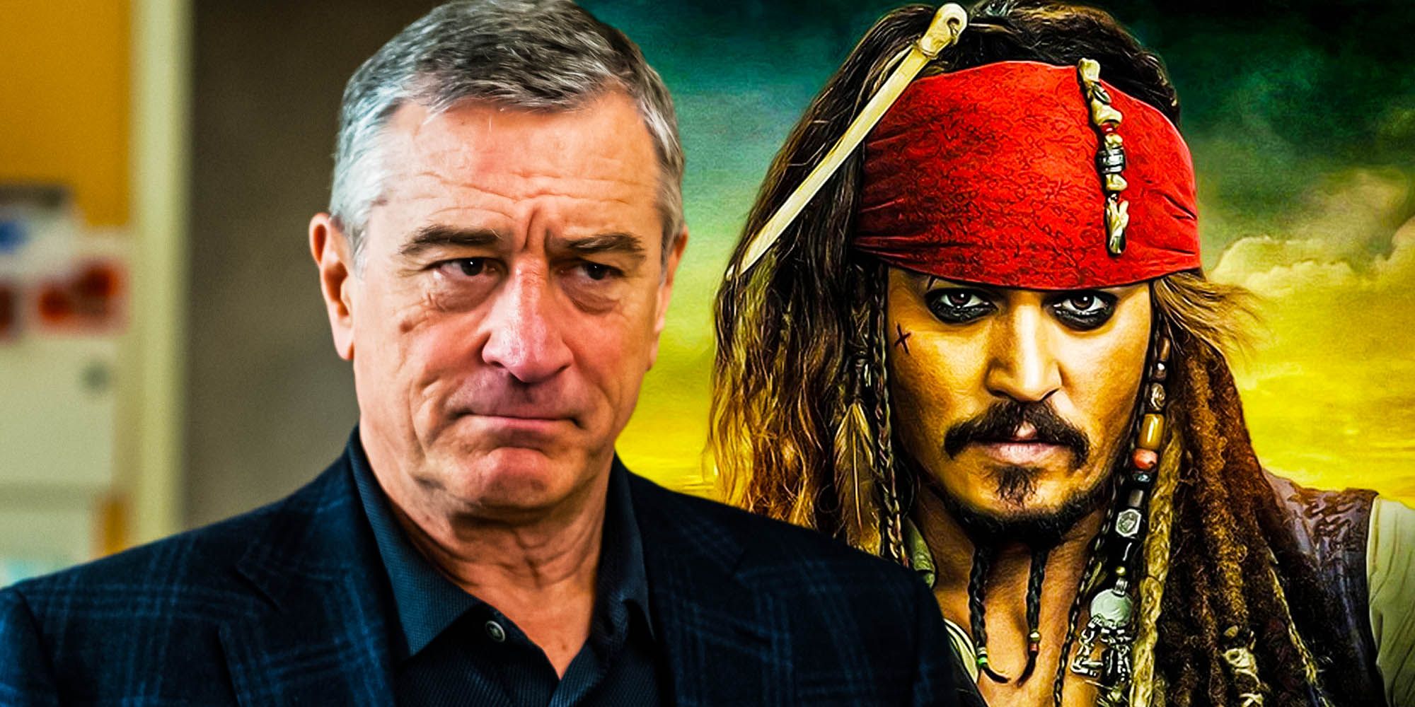 Robert De Niro turned down Jack sparrow Pirates of the caribbean