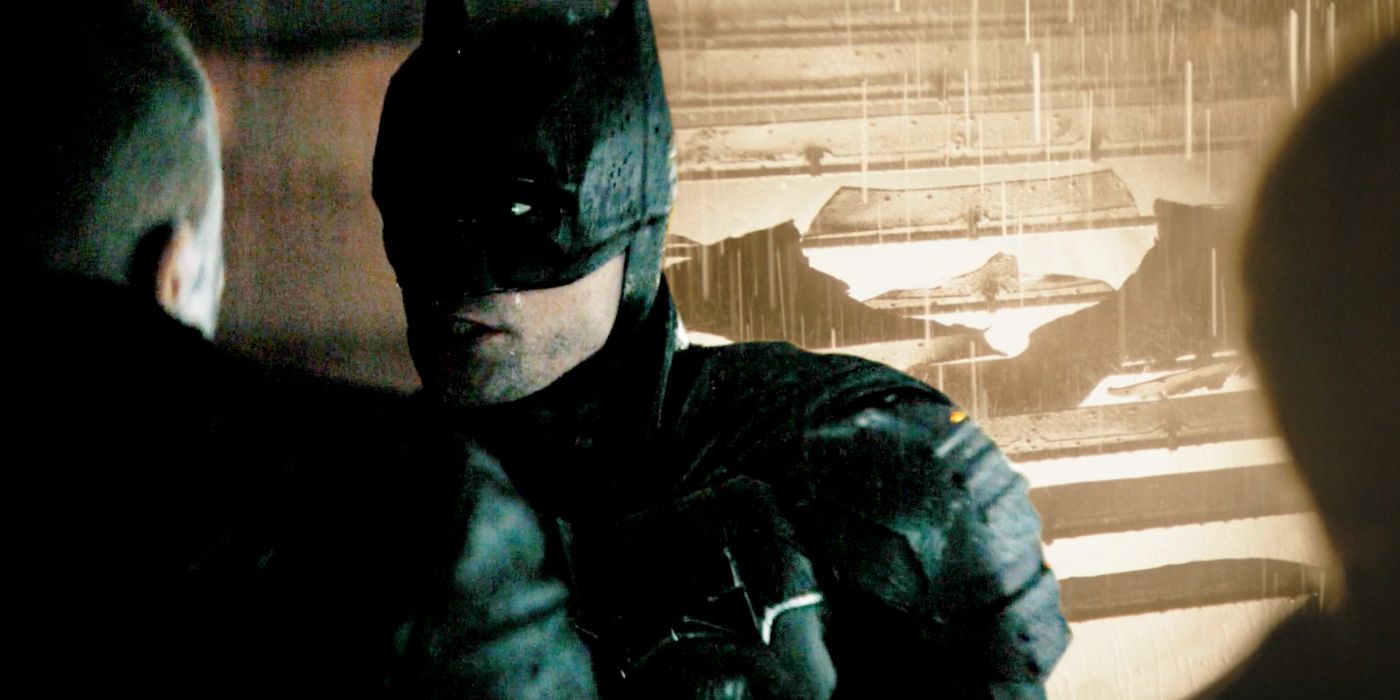 Robert Pattinson as Batman in The Batman