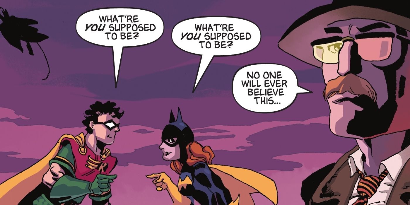 How Robin and Batgirl first met