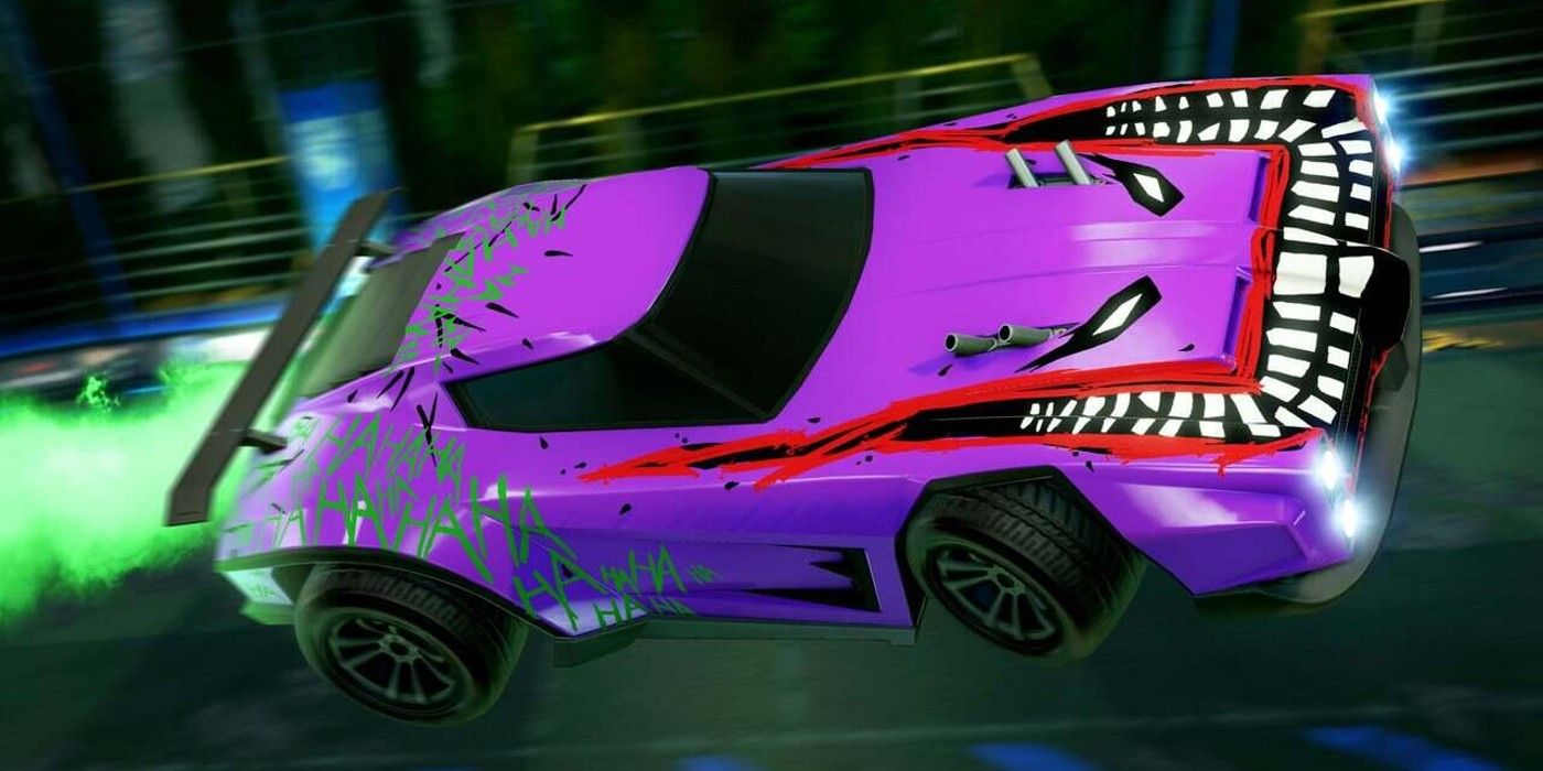 The exotic Dominus in Rocket League