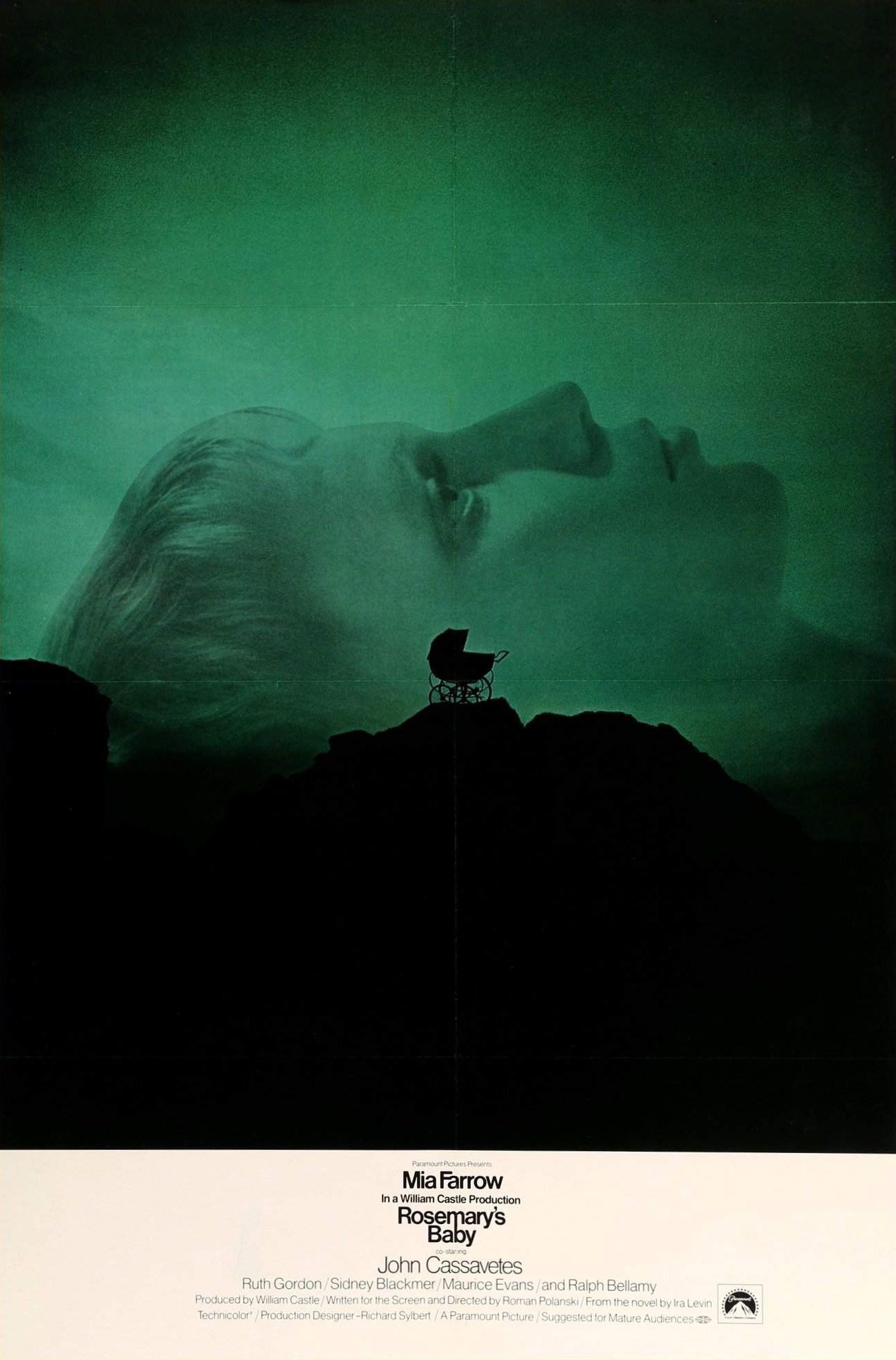 Movie poster for Rosemary's Baby