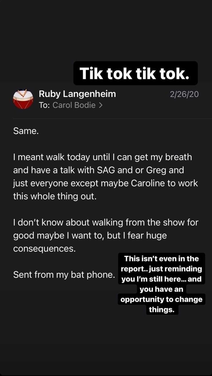 Ruby Rose Batwoman email 2