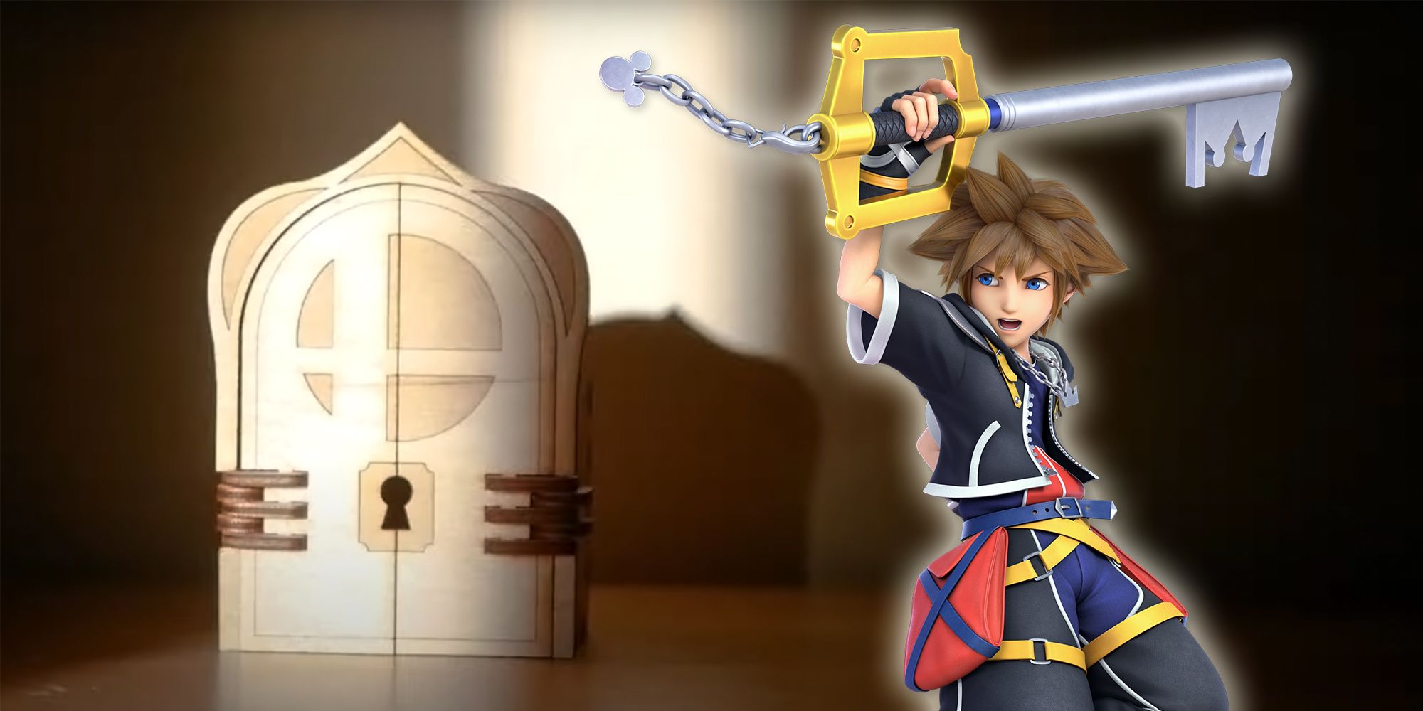 Super Smash Bros Ultimate Kingdom Hearts DIY Keyholder with Sora