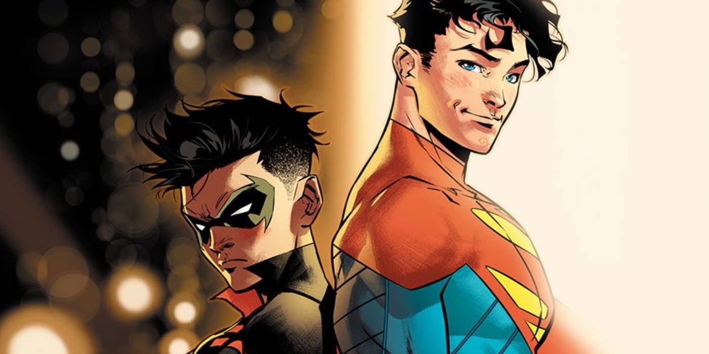 Damian wayne and superboy