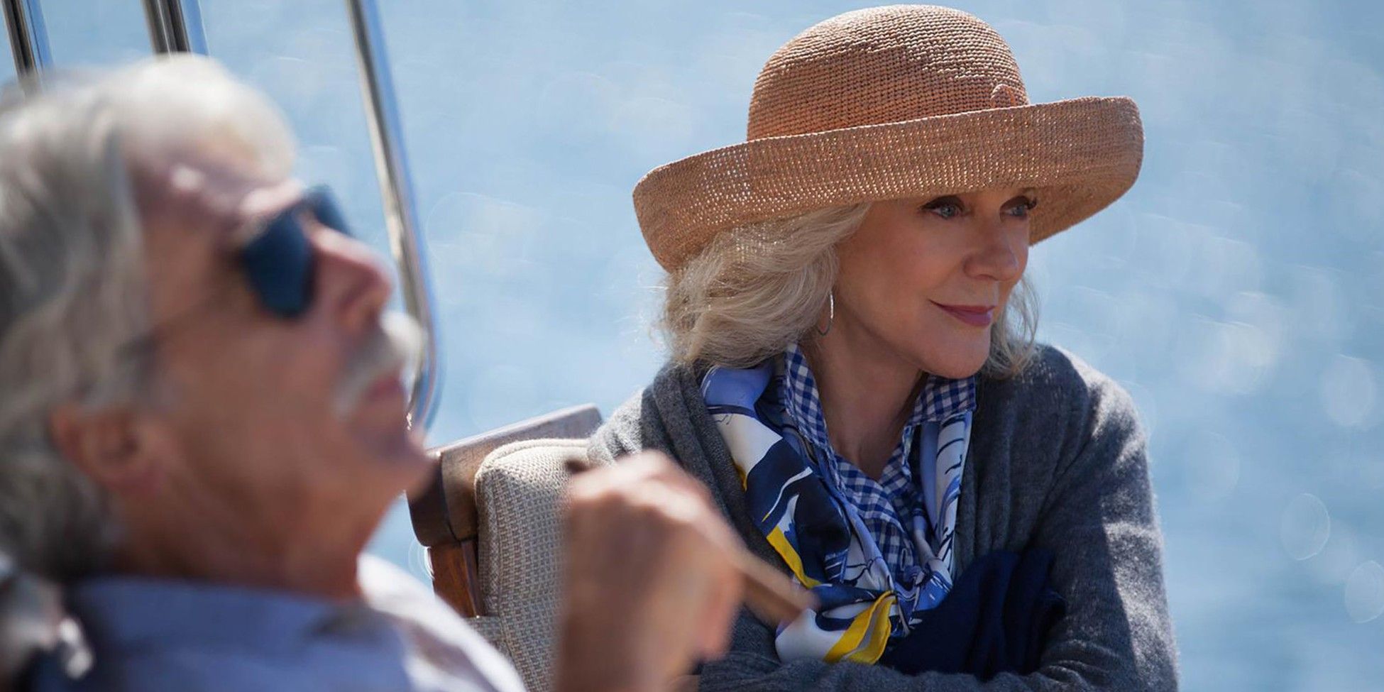 Sam Elliott and Blythe Danner in I'll See You In My Dreams