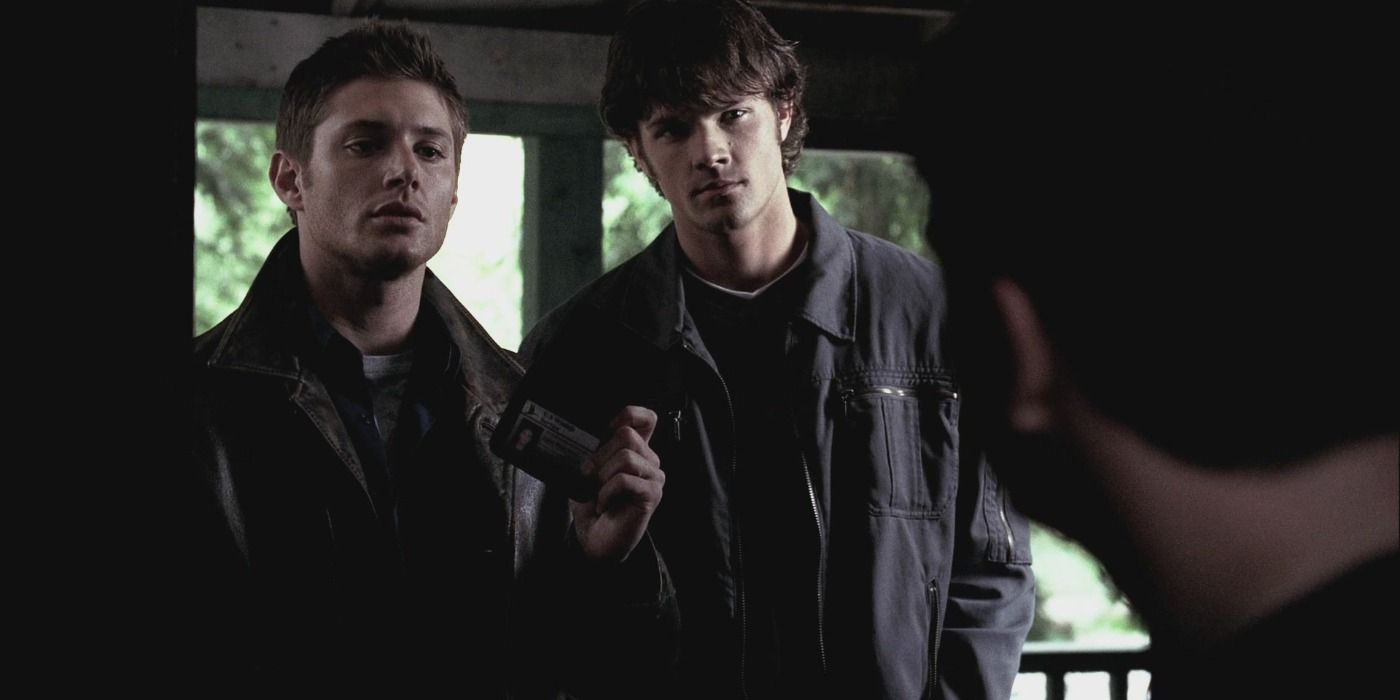 Sam and Dean pose as wildlife rangers in Supernatural