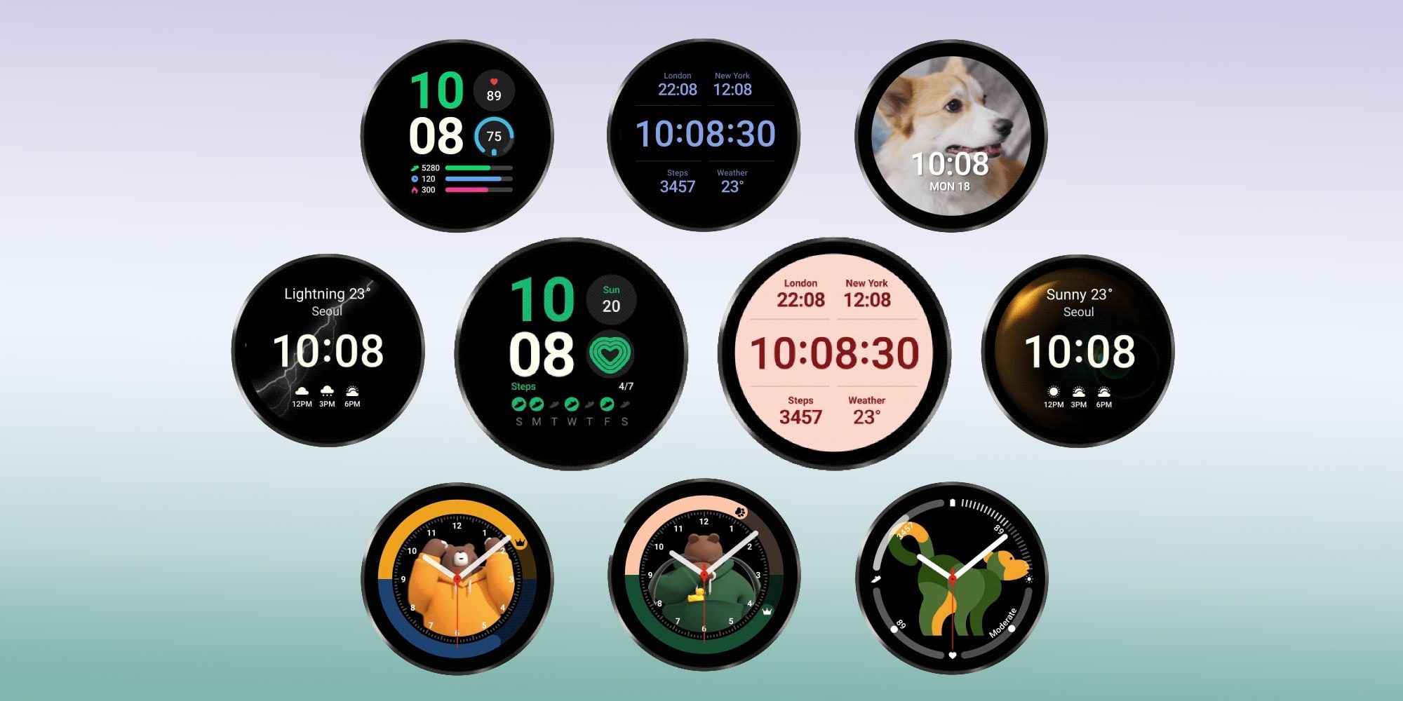 Galaxy Watch 4 October Update: Here Are The New Watch Faces And Complications