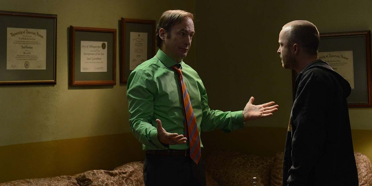 Jesse demands his money from Saul in Breaking Bad