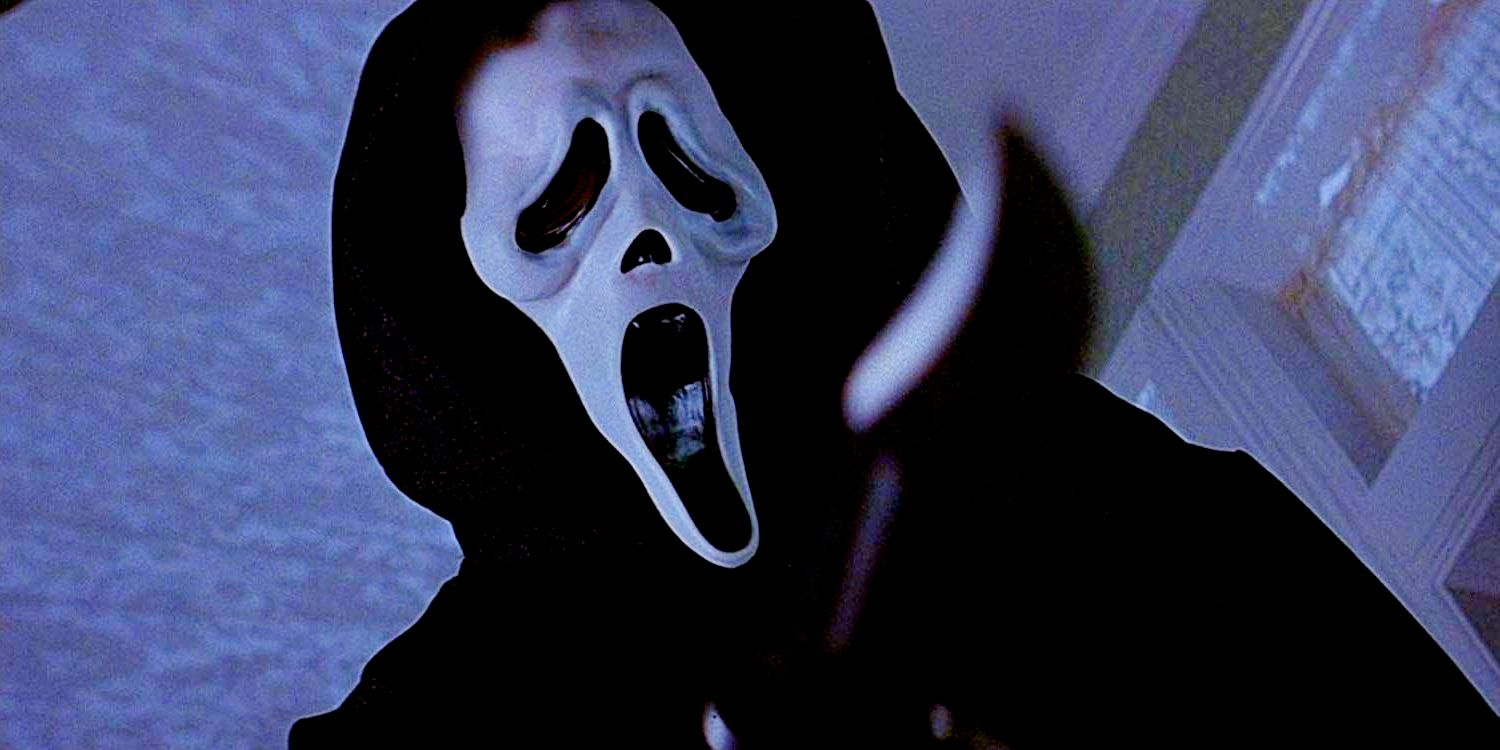 The Ghostface killer in the original Scream movie