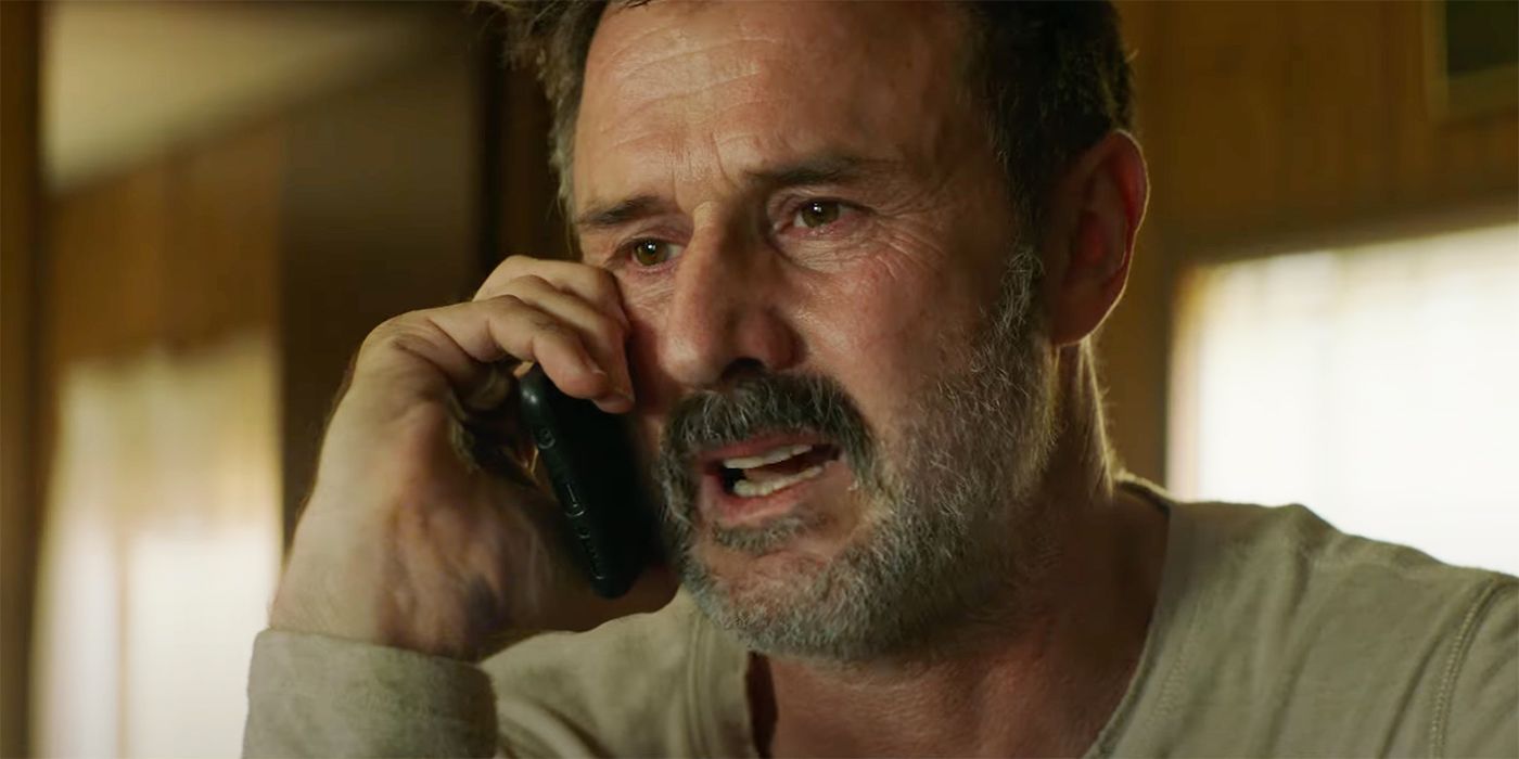 Dewey on the phone in Scream 2022