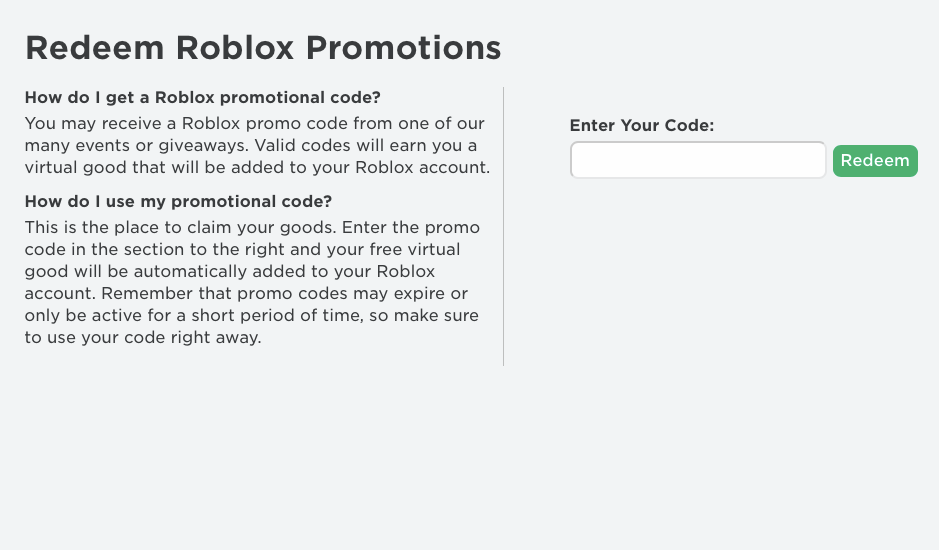 Every Available Coupon Code in Roblox (October 2021)