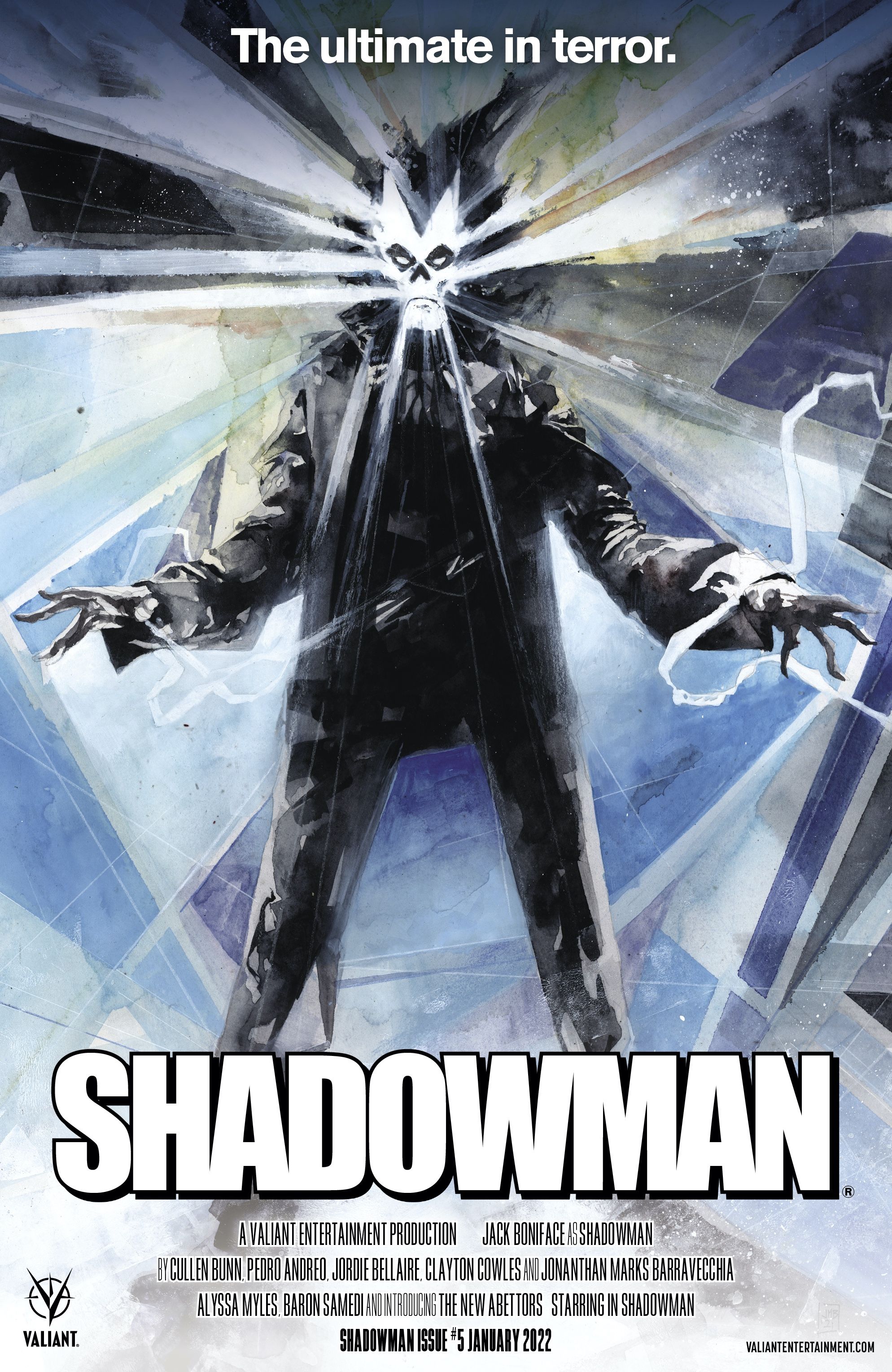 Shadowman Variant Cover Pays Homage to John Carpenter’s ‘The Thing’