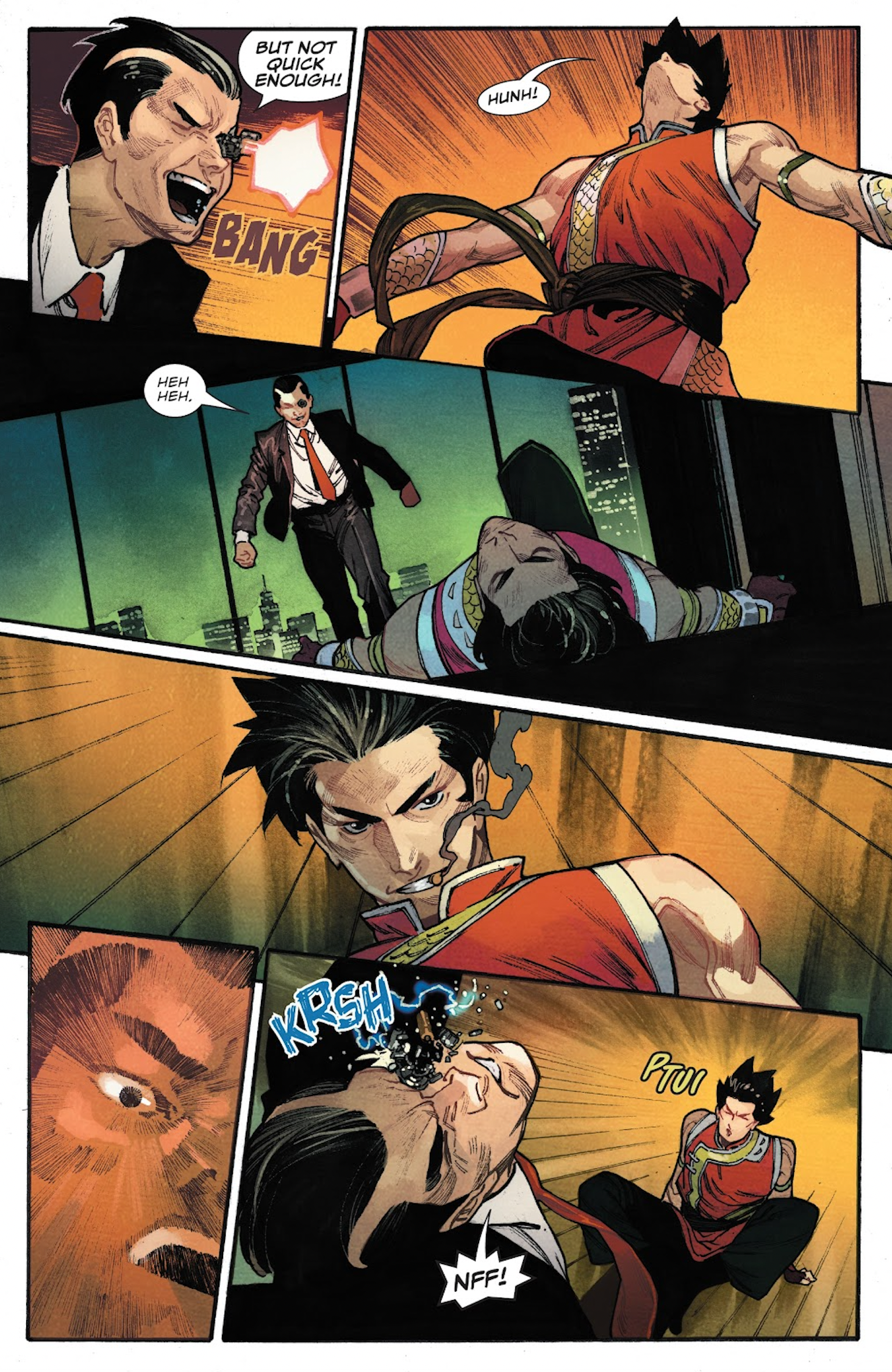 Shang-Chi Bullet Catch