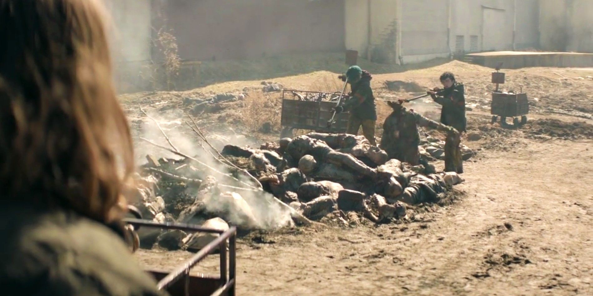 Silas the decontamination center on Walking Dead World Beyond season 2