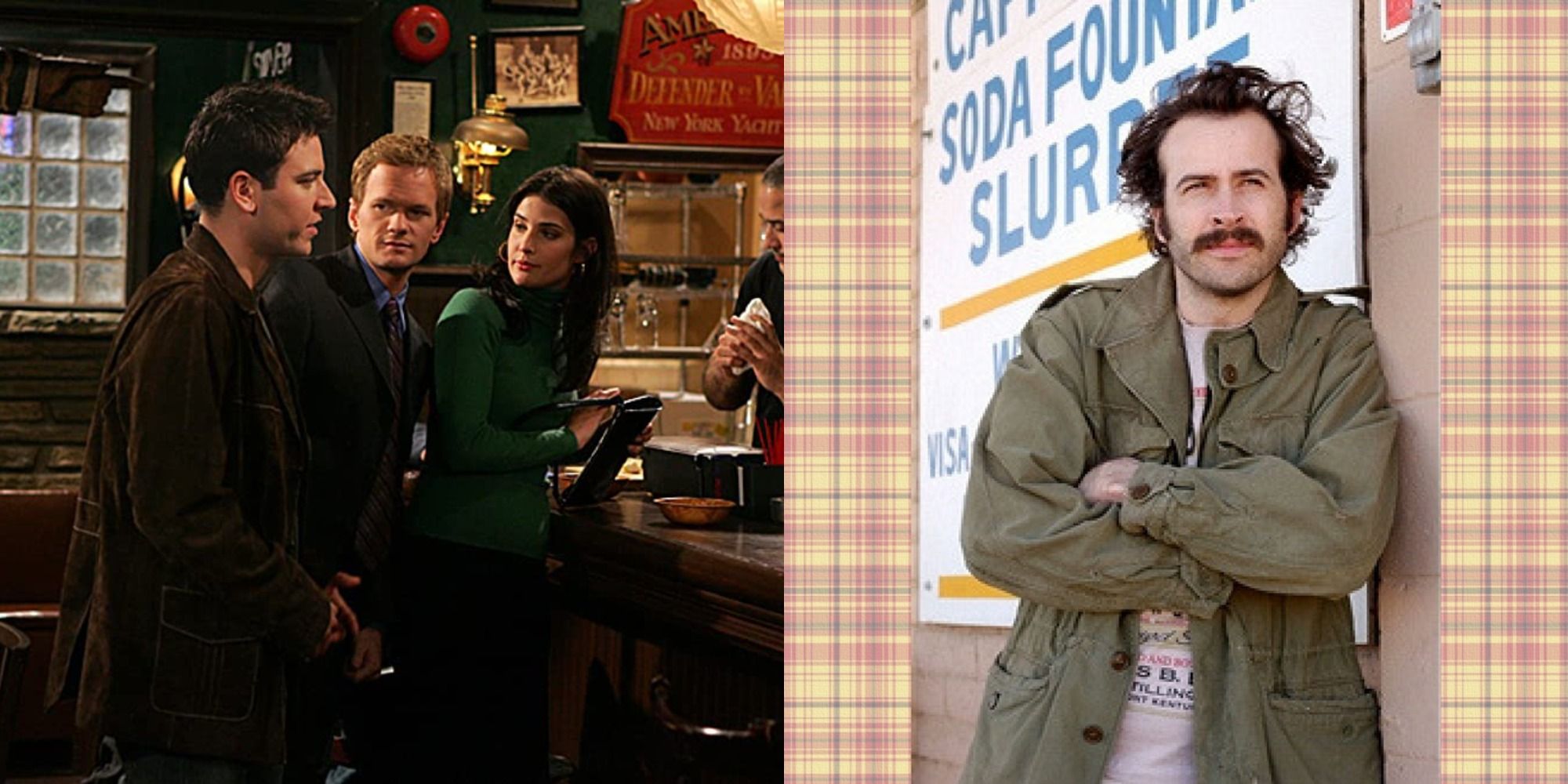 Split image showing the pilots from HIMYM and My Name Is Earl
