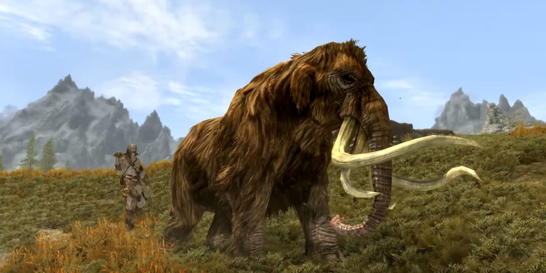 Skyrim Mammoth Most Dangerous Animal Creature Monster