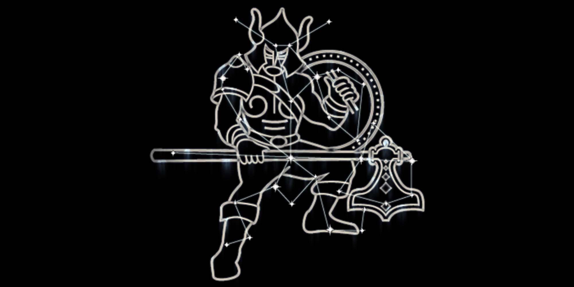 Skyrim Constellation the warrior