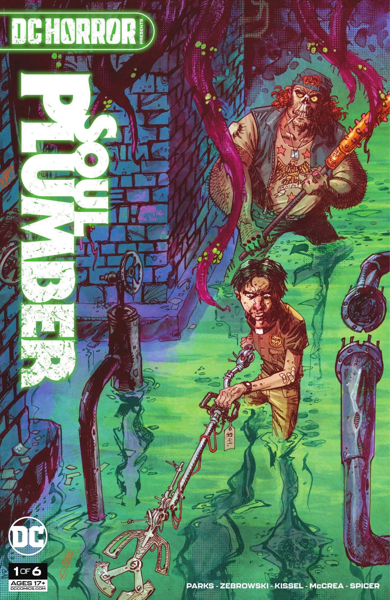 Soul Plumber DC Horror Comic Cover