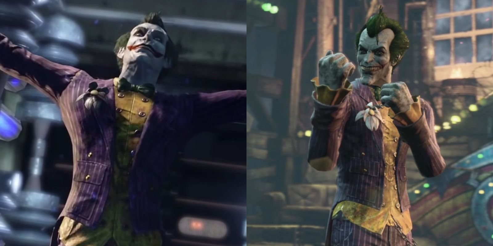 In Batman: Arkham Knight you can have the last laugh against this