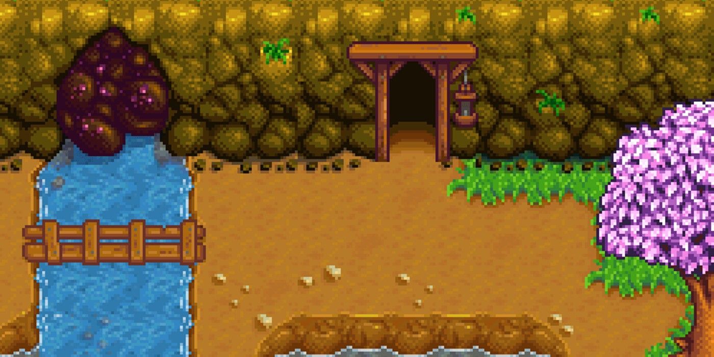 Entrada da Mina Stardew Valley