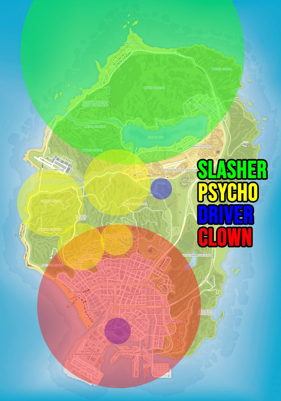 GTA Online Halloween Slashers 2021 Location Spawn Map
