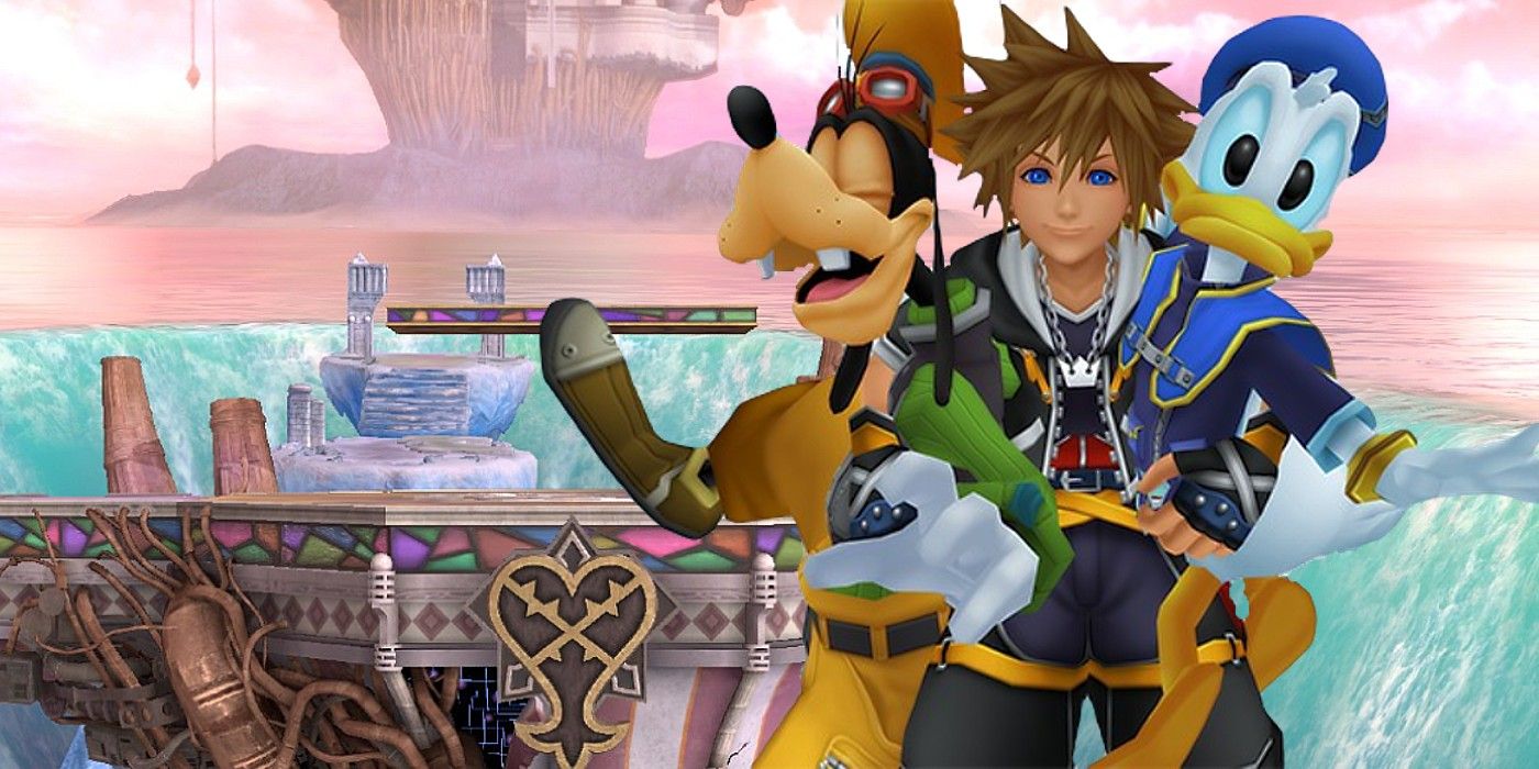 How Smash Bros. Sora Stage Censors Disney Characters