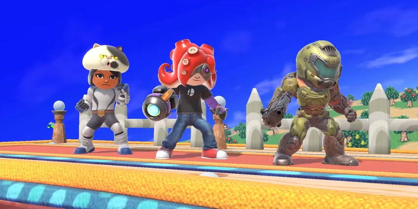 Smash Bros Final Fighter Reveal Every Mii Costume Being Added