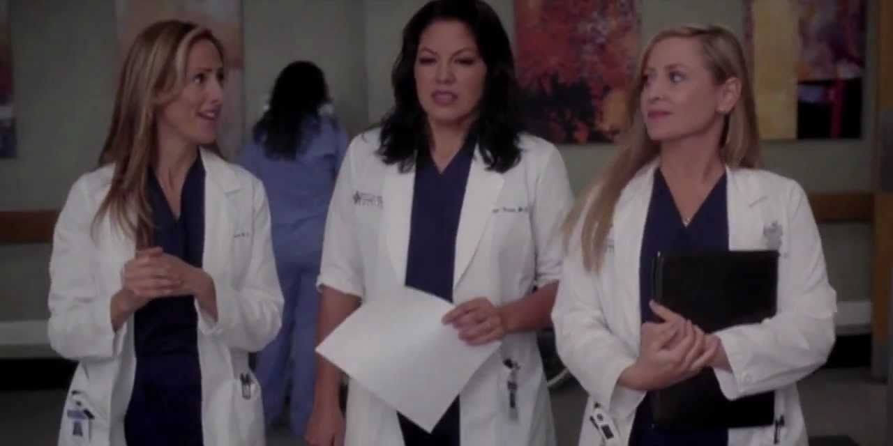 Teddy describes her sex with Henry to Callie and Arizona in Grey&rsquo;s Anatomy