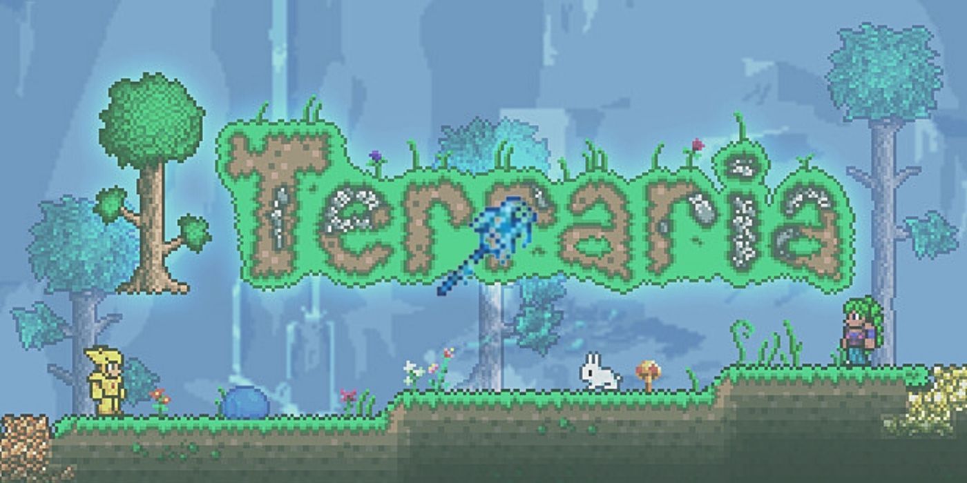 The Staff of the Frost Hydra against a Terraria background